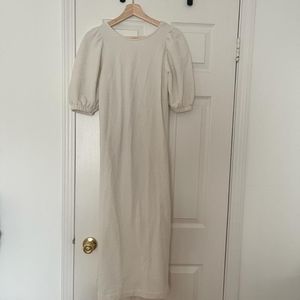 Maxi open back dress